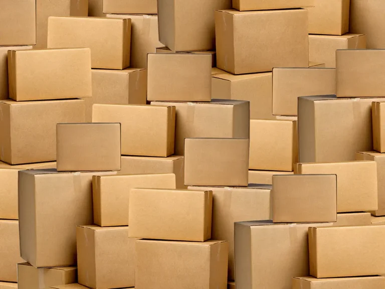 packing with removal boxes